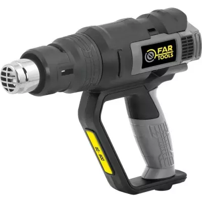 Décapeur thermique FARTOOLS DT 2000 - 2000W - 3 vitesses - Kit 6 accessoires