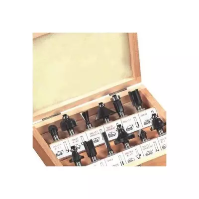 FAR TOOLS Jeu de 12 fraises - Kit compact pour tous travaux (17x13x5 cm)