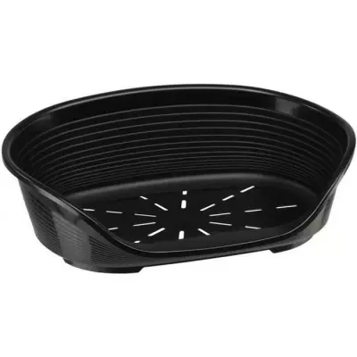 Corbeille SIESTA DELUXE Taille 2 - Confort Absolu - Noir