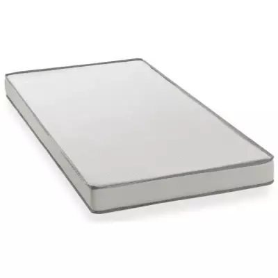 Matelas mousse 90 x 190 cm - Confort ferme - Fabrication européenne