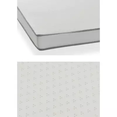 Matelas mousse 90 x 190 cm - Confort ferme - Fabrication européenne
