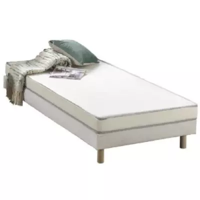 Matelas mousse 90x190 cm DEKO DREAM - Confort ferme - Ep.12cm