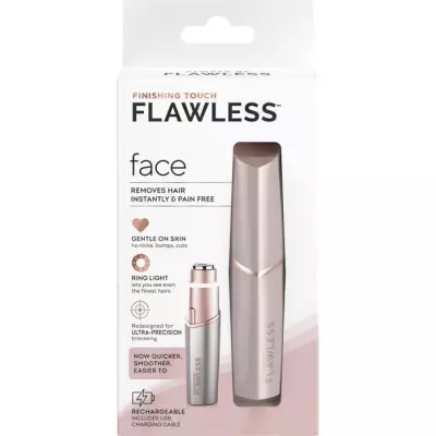 Dépilateur Visage Rechargeable - FLAWLESS FINISH - Doux et sans danger