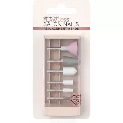 Kit de 6 Têtes de Rechange pour Manucure et Pédicure - FLAWLESS FINISH