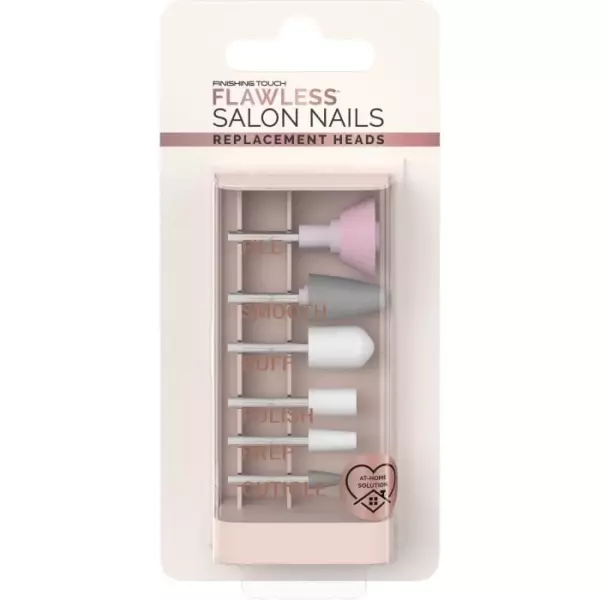 Accessoires Manucure et Pédicure - FLAWLESS FINISH - Flawless Nails - Set de 6 Tetes de Rechange