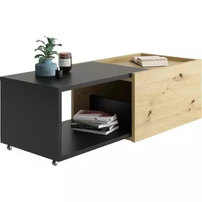 Table basse coulissante de qualité - Fabriqué en Allemagne