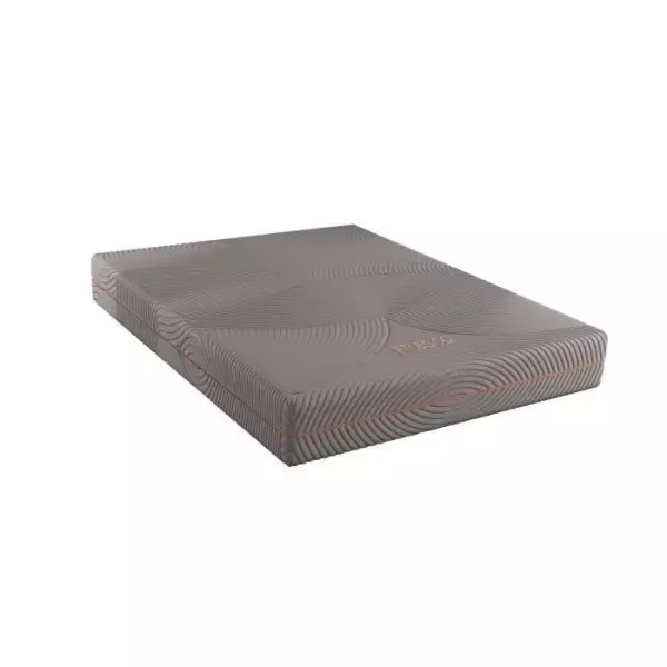 MODAMS Fresco 160 x 200 - 3 Mousses PU & mémoire de forme 24, 28 et 32 kg/m² - Orthopédique - Déhoussable - Réversible - Ep
