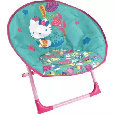Chaise lune pliante enfant HELLO KITTY - FUN HOUSE - Compacte et ludique