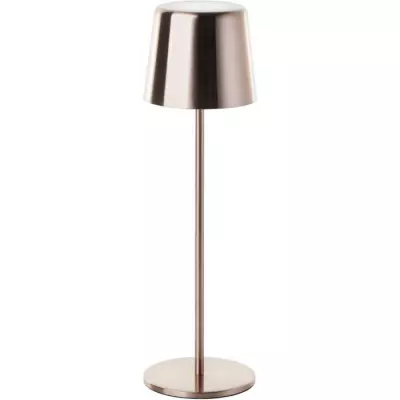 Lampe de jardin dorée rechargeable - BRILLIANT XAANA - LED 2W