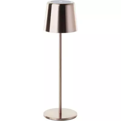 Lampe de jardin dorée rechargeable - BRILLIANT XAANA - LED 2W