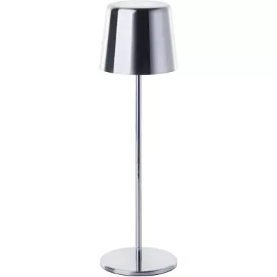 Lampe d'extérieur rechargeable - XAANA - Chrome - LED 2W