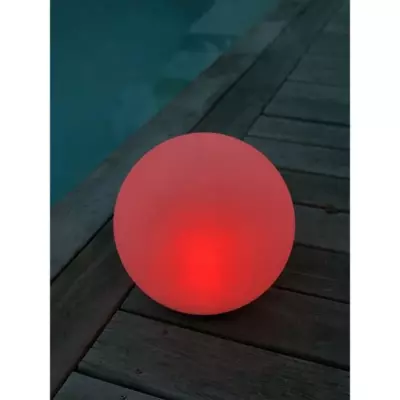 Boule solaire multicolore 30cm étanche avec télécommande - GALIX