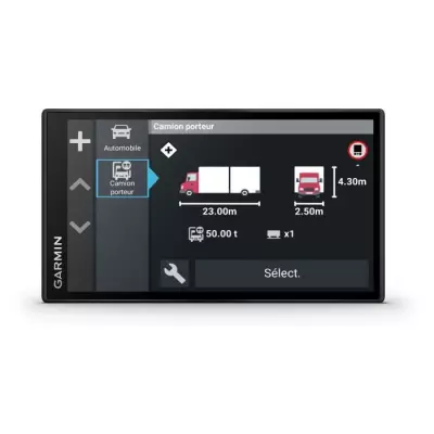 GPS poids-lourds Dezl LGV 610 - GARMIN - Info trafic en temps réel