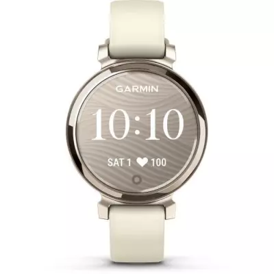 Montre connectée GARMIN Lily 2 - Cream Gold avec bracelet Blanc coco