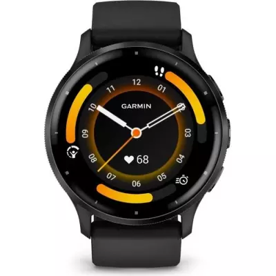 Montre GPS connectée GARMIN Venu 3 - 35,4 mm - Acier Gray