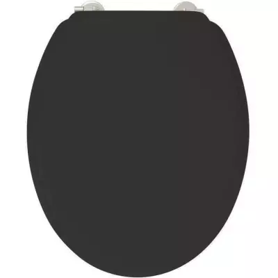 ABATTANT DUPLO NOIR - POUDRE DE BAMBOU | Dimensions compactes