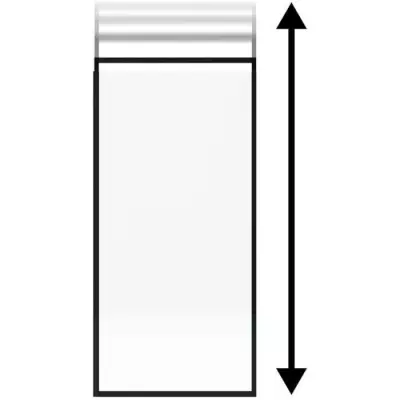 Pare-baignoire 1 volet GELCO ONLY Noir - 80 x 155/210
