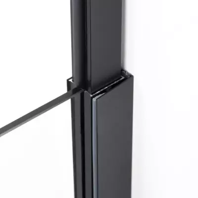 Paroi fixe GELCO ONLY Noir 90x210/266 - Douche Moderne