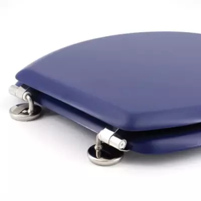 Abattant WC Dolce Bleu Marine - Design Bois Moulé