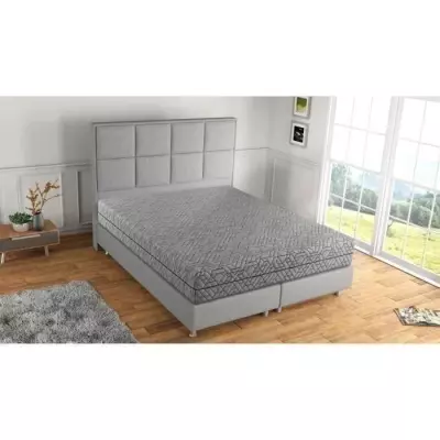 Matelas GEOFLEX 140x190 cm - Ressorts ensachés - Réversible - 26 cm