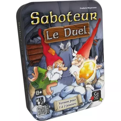 Jeu de plateau Saboteur Le Duel : stratégie et coups fourrés