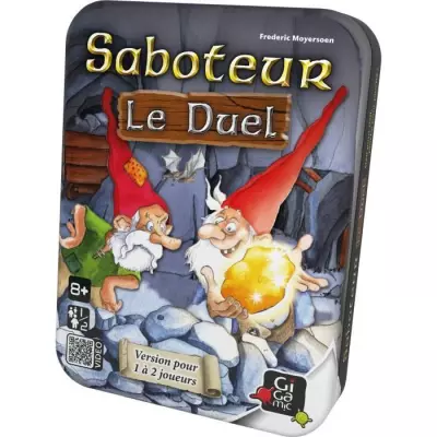 Jeu de plateau Saboteur Le Duel : stratégie et coups fourrés