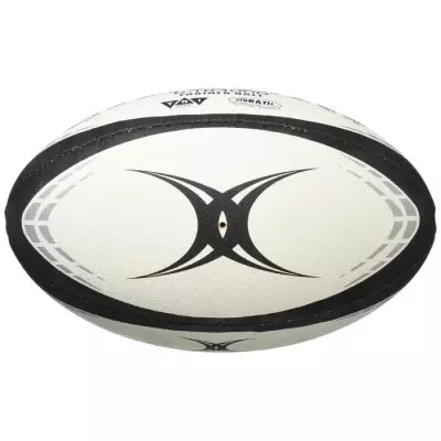 Ballon de rugby Gilbert G-TR4000 - Taille 3 - Noir