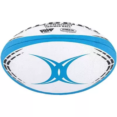 Ballon de rugby Gilbert G-TR4000 Taille 5 - Ciel, Dimensions compactes