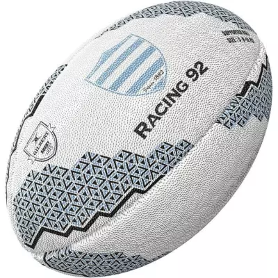 Ballon Supporter Racing 92 Gilbert Taille 5 - Rugby excitant