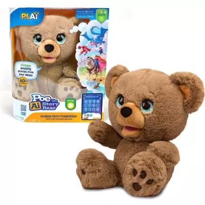 Peluche interactive Poe - Créez des histoires magiques - 4 ans et plus