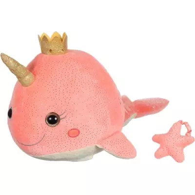 Peluche musicale et lumineuse GIPSY - BellaBloo Le Narval 35 cm