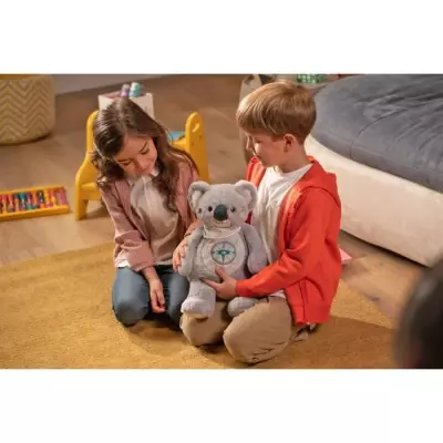 Découvrez KWALY - Peluche Interactive Conteuse - 2h Histoires