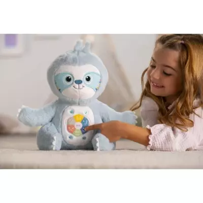 Peluche Interactive Gipsy Toys - Siméon, Mon Conteur d'Emotions