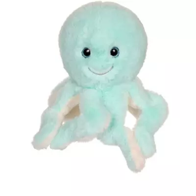 Peluche Pieuvre GIPSY TOYS Bleu 32 cm - Jouet câlin doux et ludique