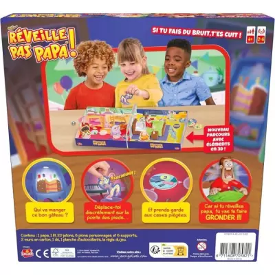 Jeu de plateau Goliath Réveille Pas Papa - Amusement garanti!