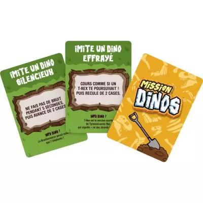 Mission Dinos: Jeu de plateau ludo-éducatif - Des 4 ans