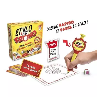 Goliath - Stylo Krono: Jeu d'ambiance compact de société