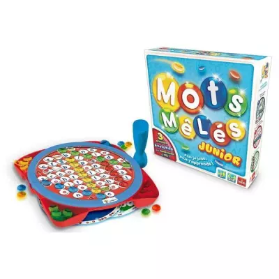 Goliath - Mots Melés Junior - Jeu d'enfants | Dimensions du colis: 27x27x5 cm