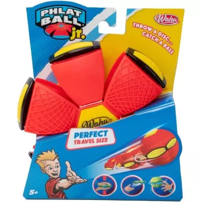 Amusez-vous en famille avec le Wahu Phlat Ball Junior Rouge - Jeu d'extérieur!
