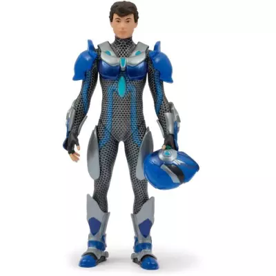 Figurine articulée GORMITI Scion avec armure Eau 27 cm - À partir de 4 ans
