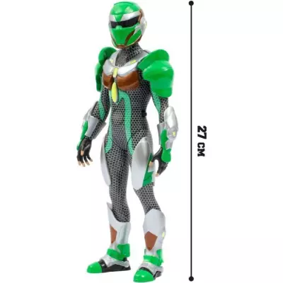Figurine articulée GORMITI - Scion avec projecteur Terre Glen - 27 cm