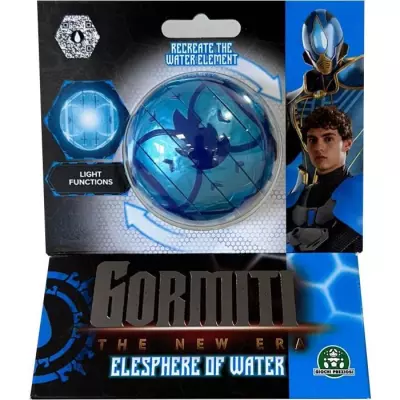 Figurine miniature GORMITI avec effets lumineux Eau - A partir de 4 ans