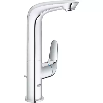 Mitigeur lavabo GROHE Wave Chromé - Design élégant et fonctionnement pratique