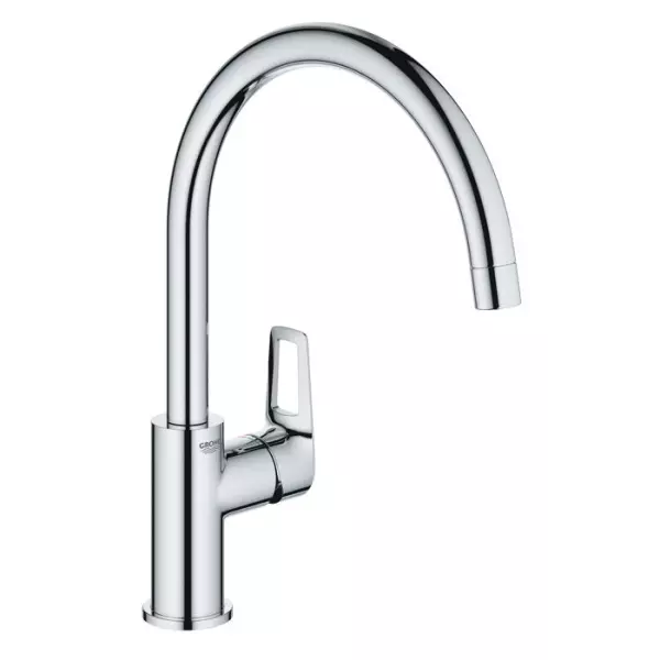 Robinet de cuisine évier monocommande BAULOOP bec haut pivotant - GROHE – 31368001