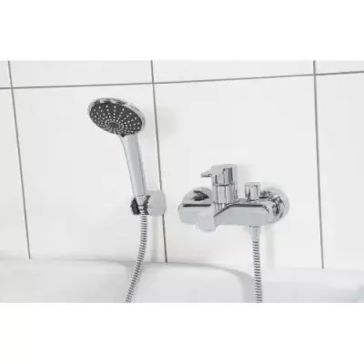 Douchette 1 jet GROHE Vitalio Joy 110 - EcoJoy - Chrome brillant
