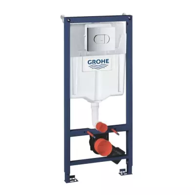 Bâti Support WC Solido 3 en 1 - Installation Facile, Double Boutons, Réservoir 6-9L