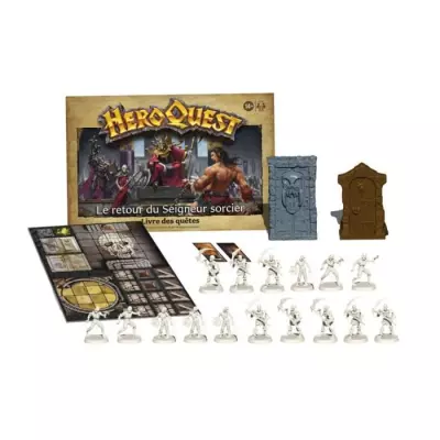 Plongez dans l'aventure avec HeroQuest: Le retour du Seigneur sorcier