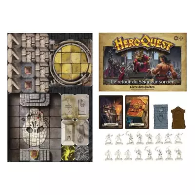 Plongez dans l'aventure avec HeroQuest: Le retour du Seigneur sorcier