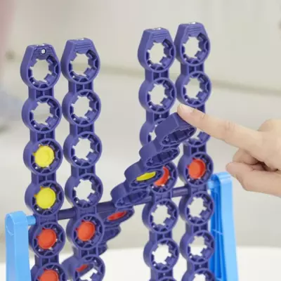 Puissance 4 Spin - Jeu de société pour 2 joueurs, dès 8 ans