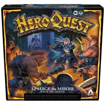Ajoutez une dimension magique à votre HeroQuest avec le Pack de quête Le mage du miroir